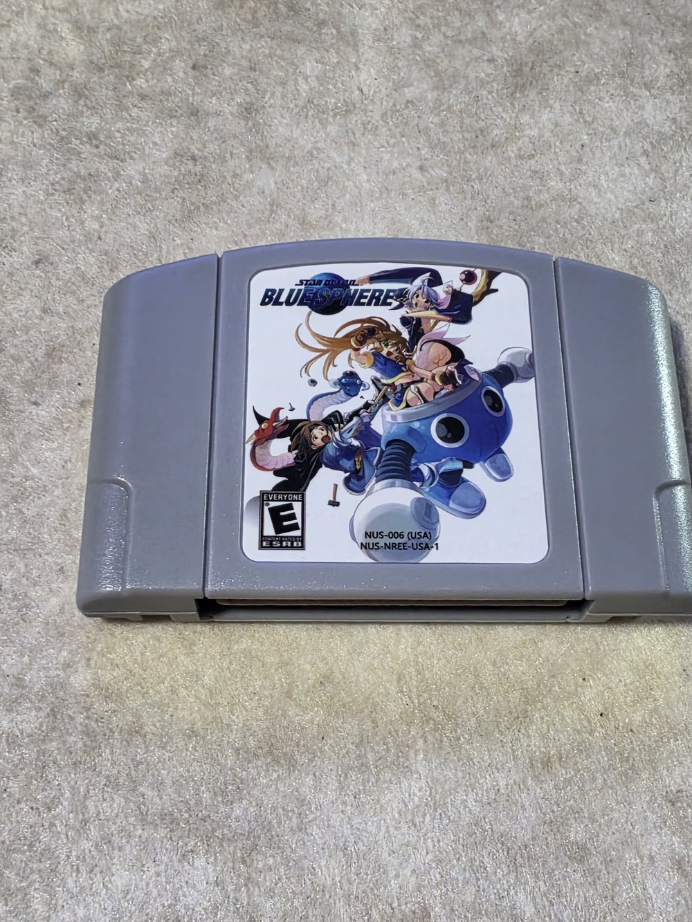 Star Ocean Blue Sphere Nintendo 64 N64 ENGLISH TRANSLATED